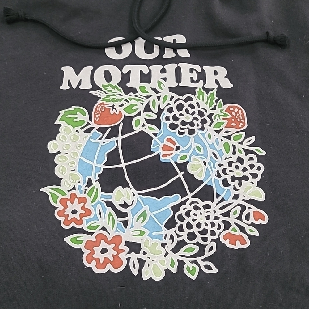 Levi's®Our Mother Graphic Cropped Hoodie Size L - Picture 6 of 14